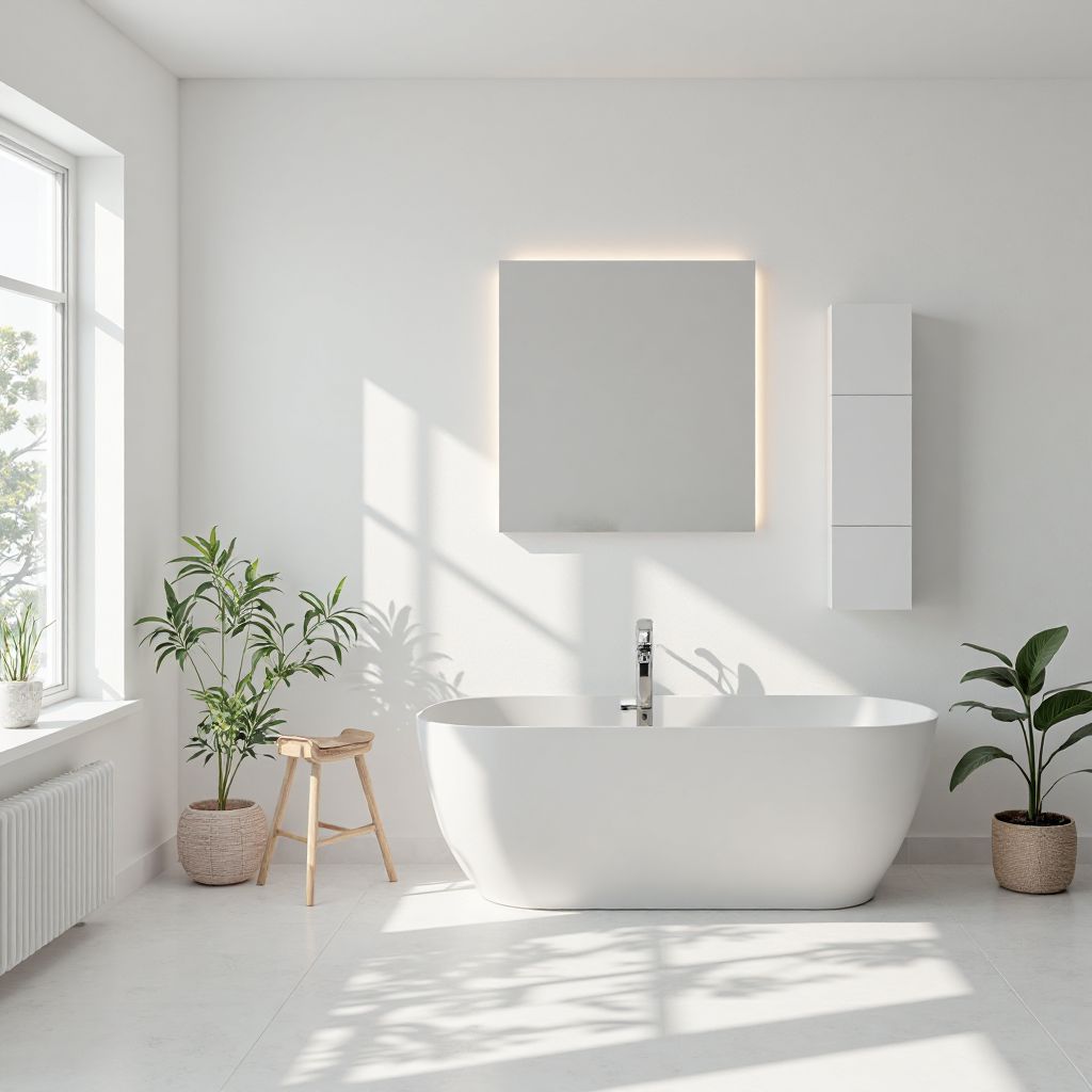 Mobilier Baie Stejar 80cm cu Lavoar Integrat